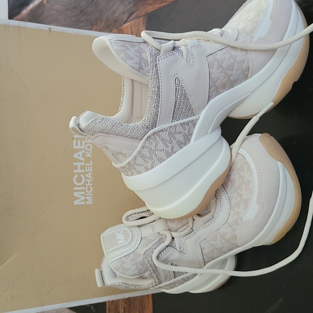 Michael Kors Olympia Trainer Glitter